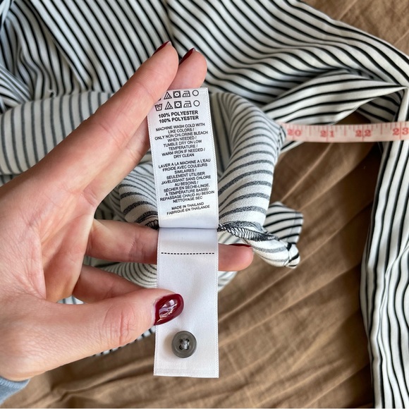 women’s tie neck business casual blouse - Picture 10 of 10